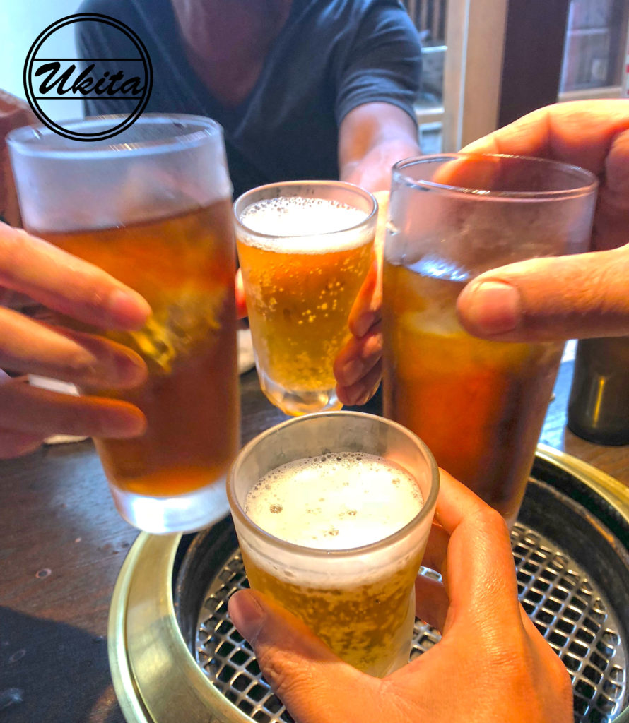 ノンアルコールビールで乾杯